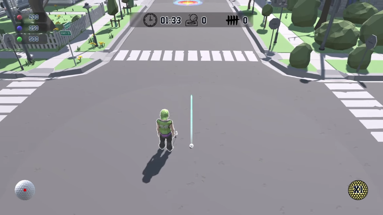《Urban Golf: Hot Dog Edition》demo 游戏截图 2